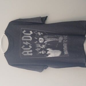 ACDC gray t shirt